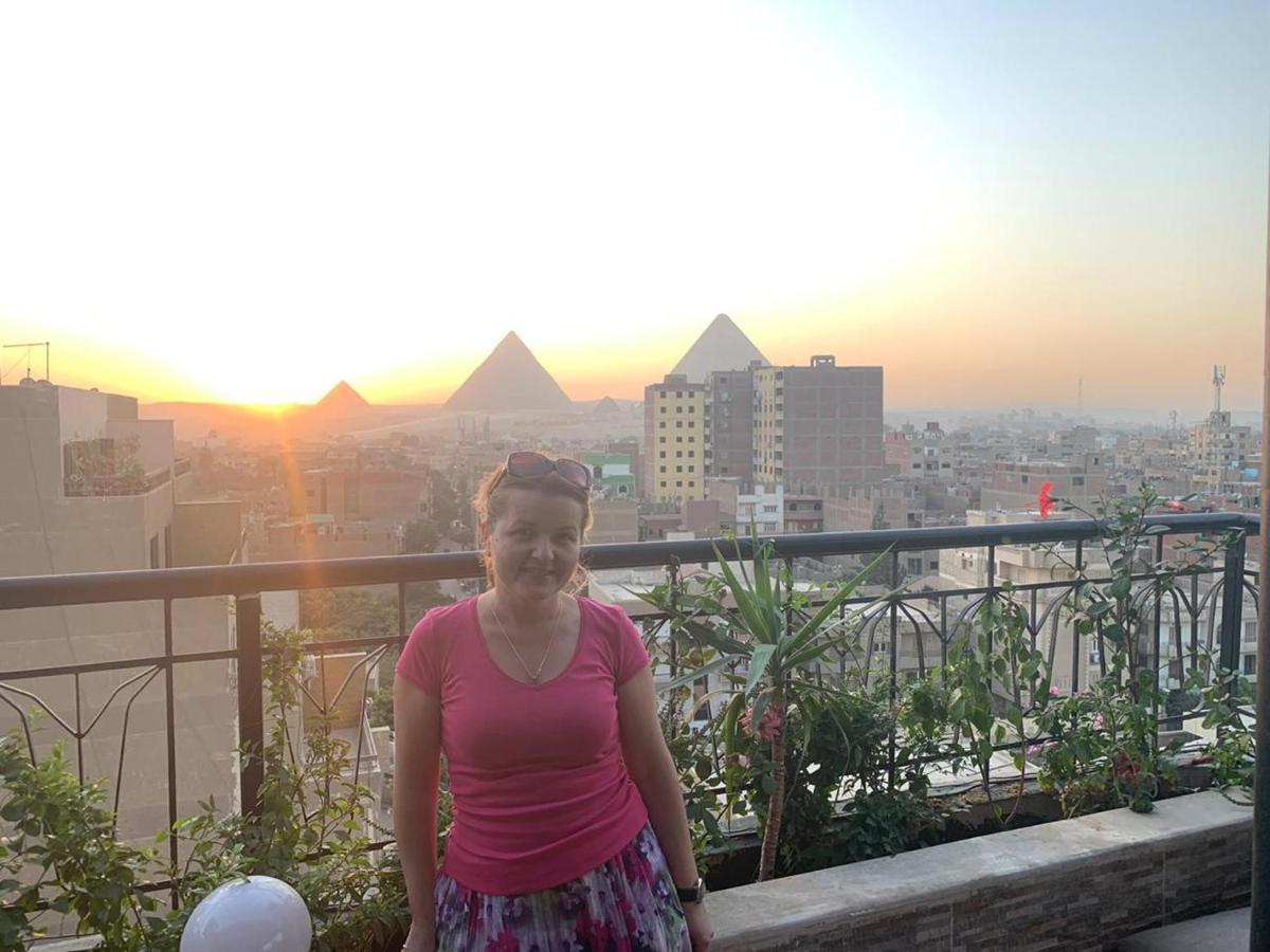 Draz Pyramids View Bed & Breakfast Kafret el-Gabal Exterior photo