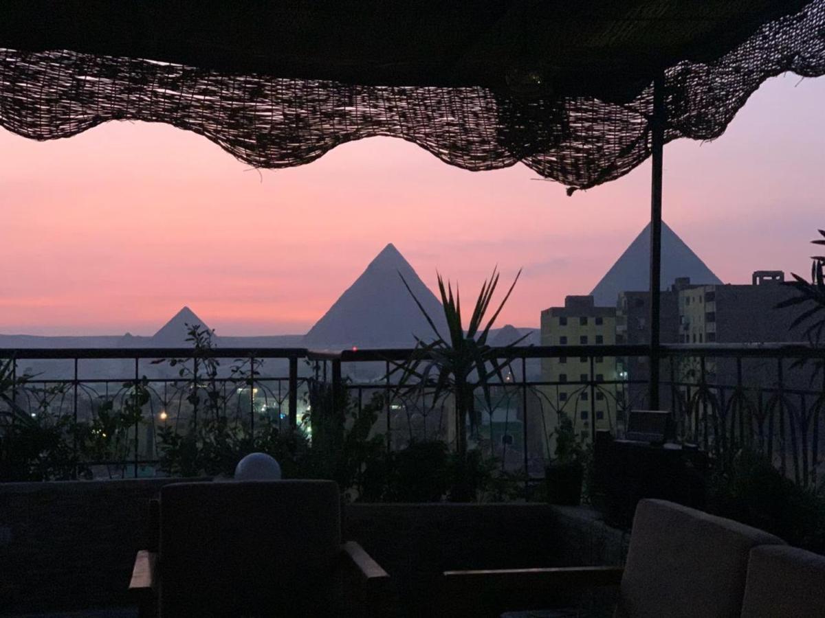 Draz Pyramids View Bed & Breakfast Kafret el-Gabal Exterior photo