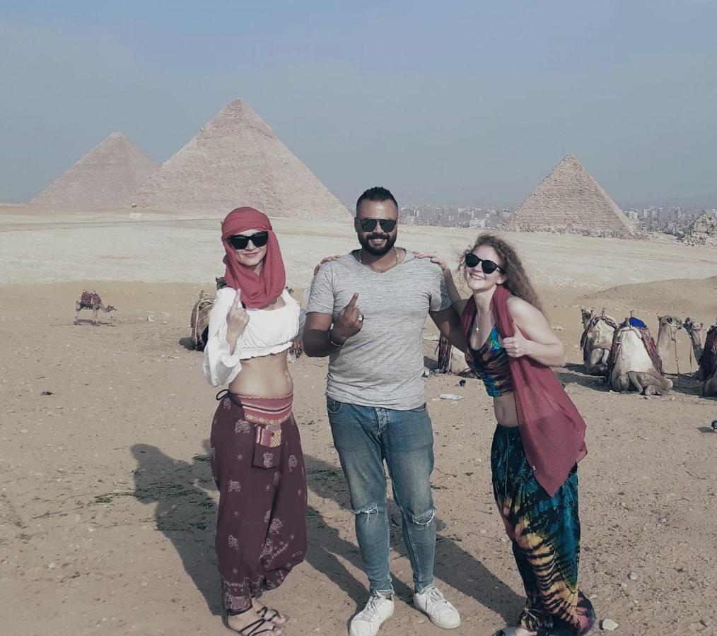 Draz Pyramids View Bed & Breakfast Kafret el-Gabal Exterior photo