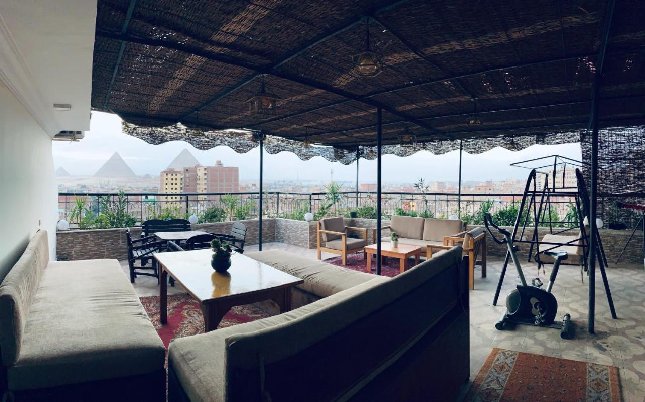 Draz Pyramids View Bed & Breakfast Kafret el-Gabal Exterior photo