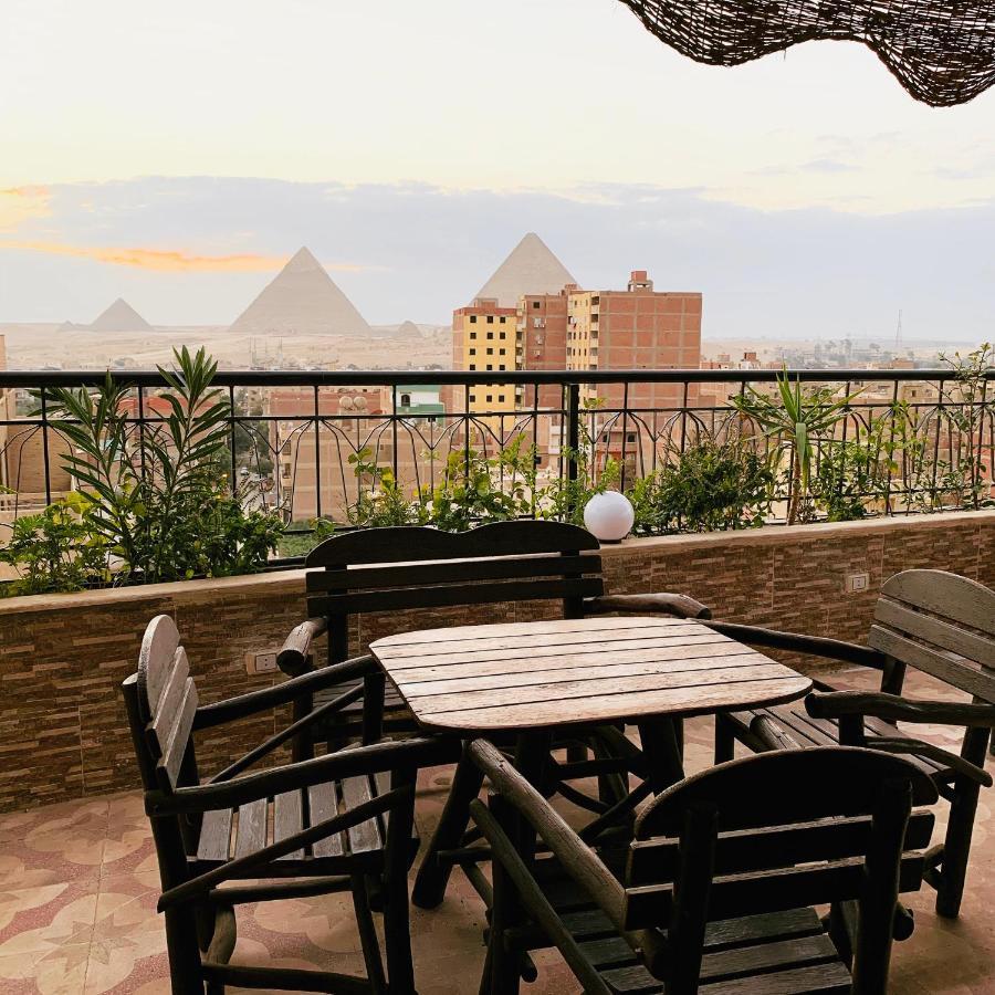 Draz Pyramids View Bed & Breakfast Kafret el-Gabal Exterior photo
