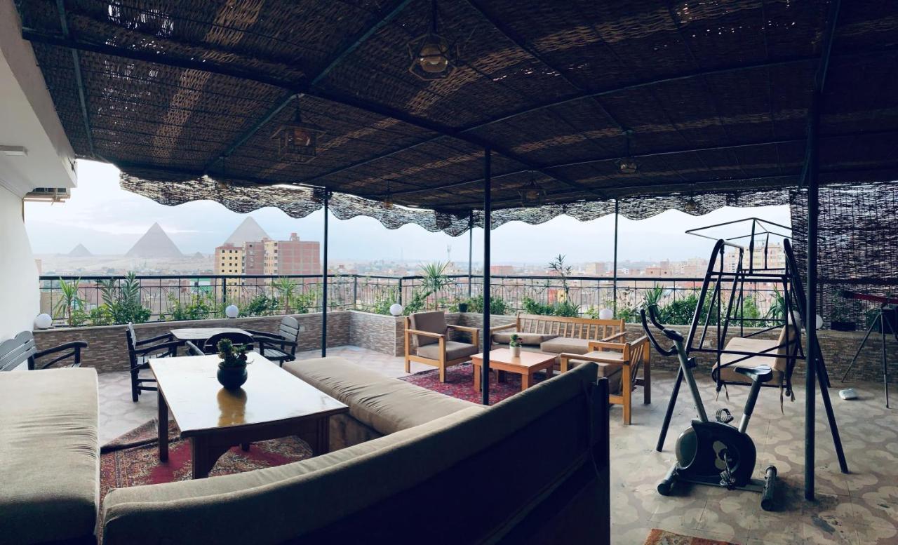 Draz Pyramids View Bed & Breakfast Kafret el-Gabal Exterior photo