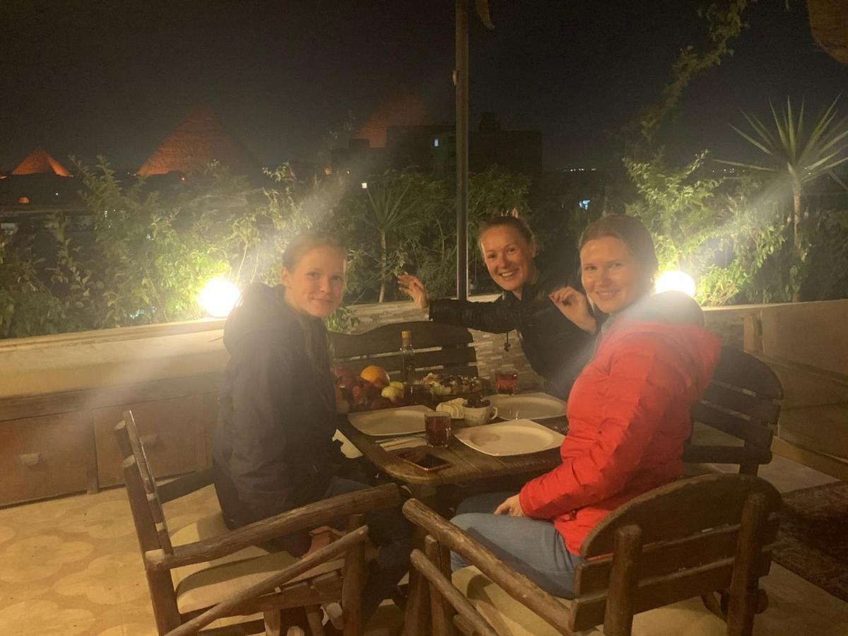 Draz Pyramids View Bed & Breakfast Kafret el-Gabal Exterior photo